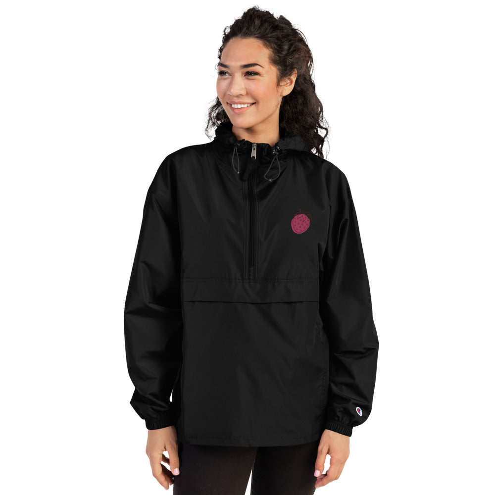 SJM Embroidered Champion Packable Jacket