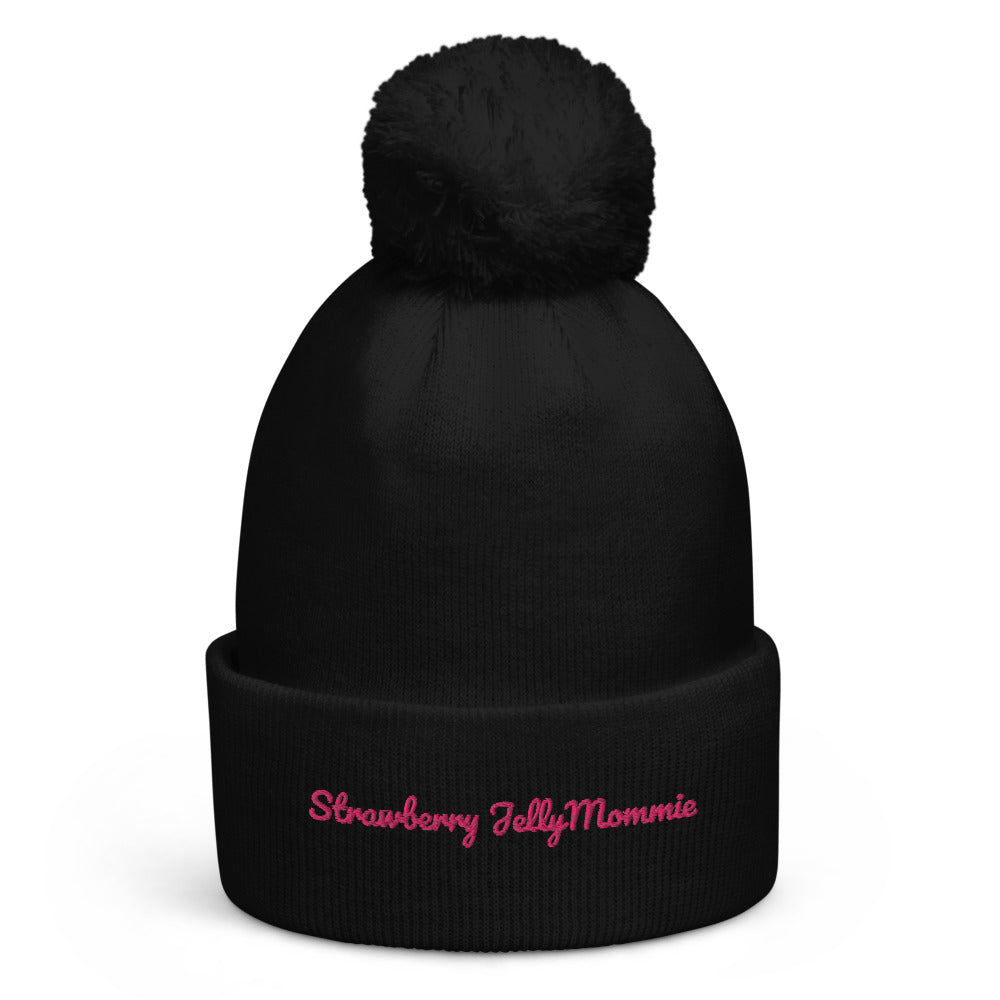 Pom pom beanie