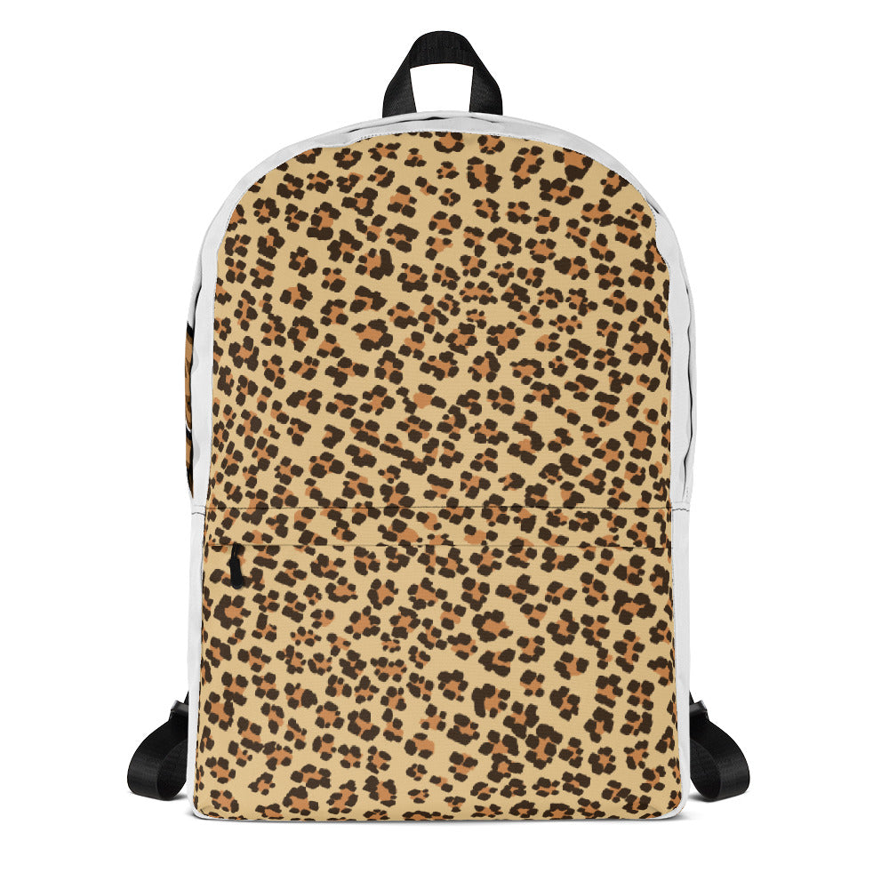 Leopard Print JM Backpack