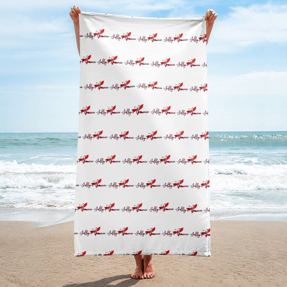 Jelly Mommie Large Beach Towel