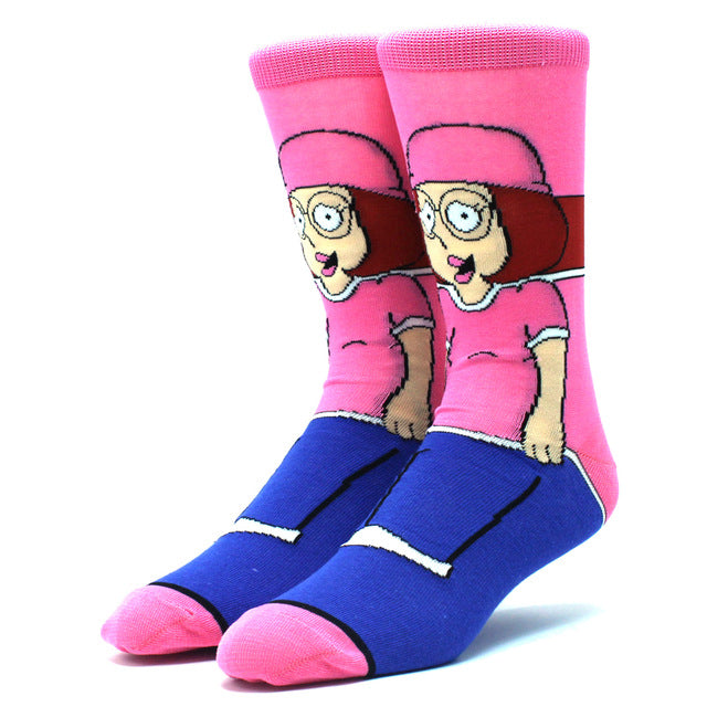 Unisex Anime Cartoon Socks