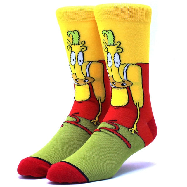 Unisex Anime Cartoon Socks