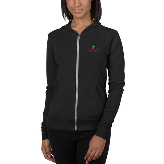 Unisex zip hoodie